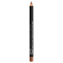 NYX Professional Makeup Suede Matte Velvet Smooth Lip Liner - Vegan Formula - Soft-Spoken - 0.035oz