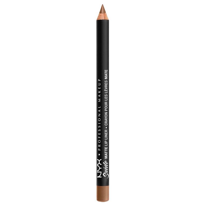 slide 1 of 6, NYX Professional Makeup Suede Matte Velvet Smooth Lip Liner - Vegan Formula - Sandstorm - 0.035oz, 0.035 oz