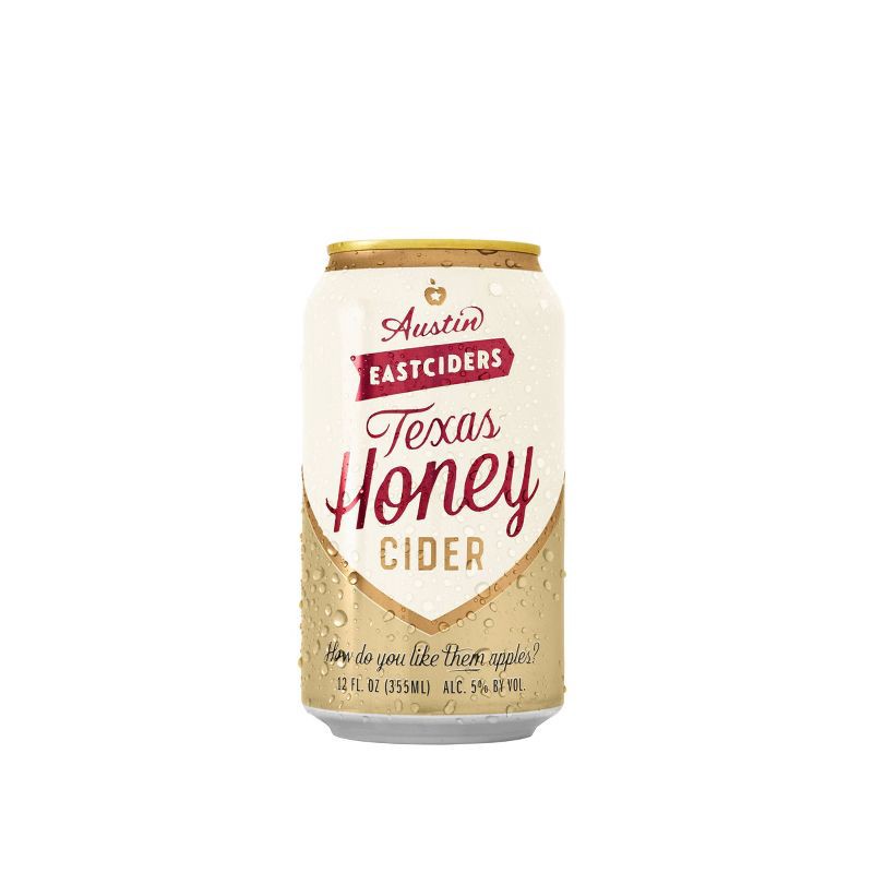 slide 2 of 3, Austin Eastciders Texas Honey Hard Cider - 6pk/12 fl oz Cans, 6 ct; 12 fl oz
