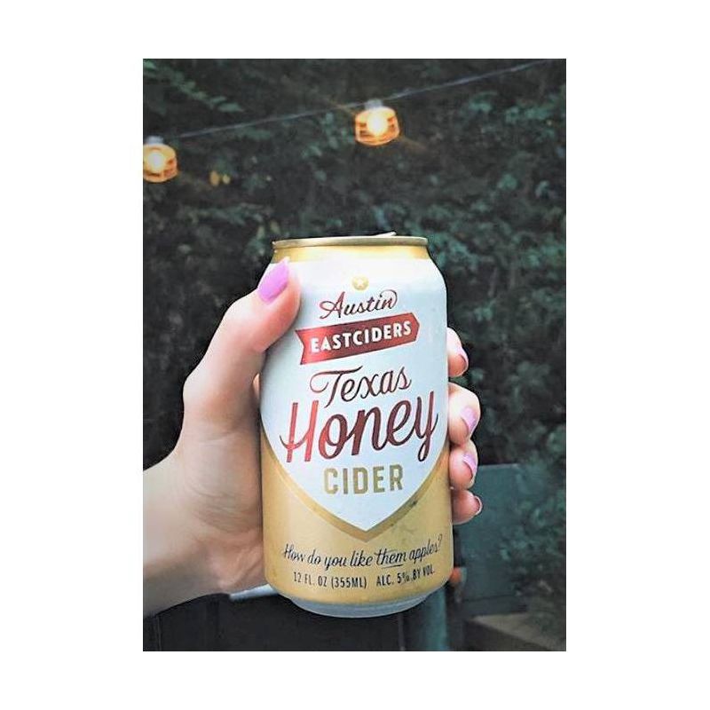 slide 3 of 3, Austin Eastciders Texas Honey Hard Cider - 6pk/12 fl oz Cans, 6 ct; 12 fl oz