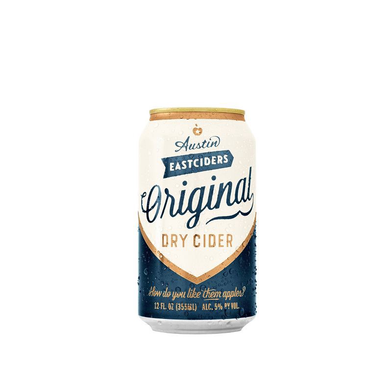 slide 2 of 3, Austin Eastciders Original Dry Hard Cider - 6pk/12 fl oz Cans, 6 ct; 12 fl oz