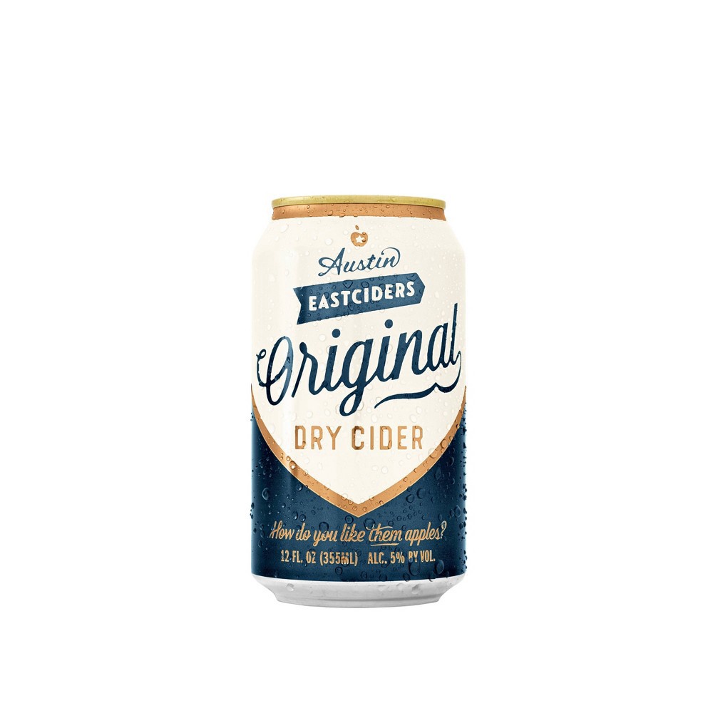 slide 2 of 3, Austin Eastciders Original Dry Hard Cider - 12pk/12 fl oz Cans, 12 ct; 12 fl oz
