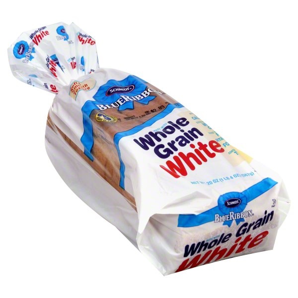 slide 1 of 6, Schmidt's Blue Ribbon Whole Grain White Bread 20 Ounce - 20 Oz, 20 oz