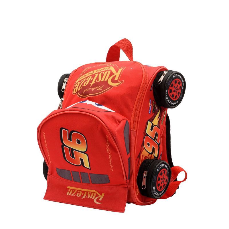 slide 2 of 6, Disney Kids' Cars 12" Backpack - Red, 1 ct