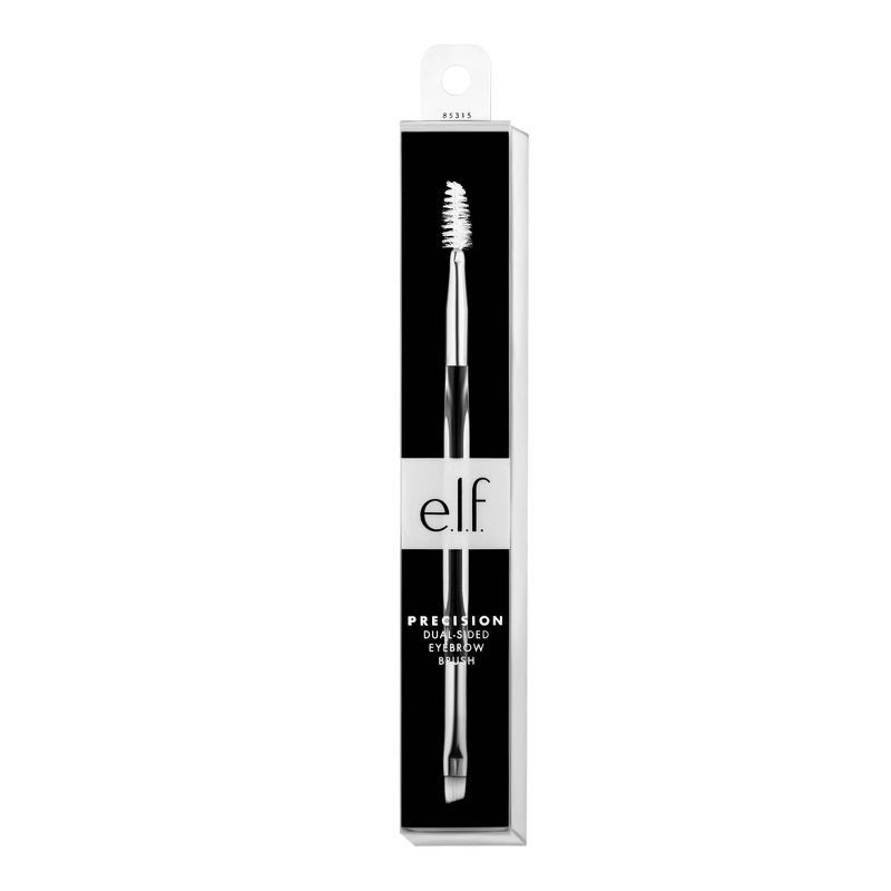 slide 4 of 5, e.l.f. Precision Dual-Sided Eyebrow Brush, 1 ct