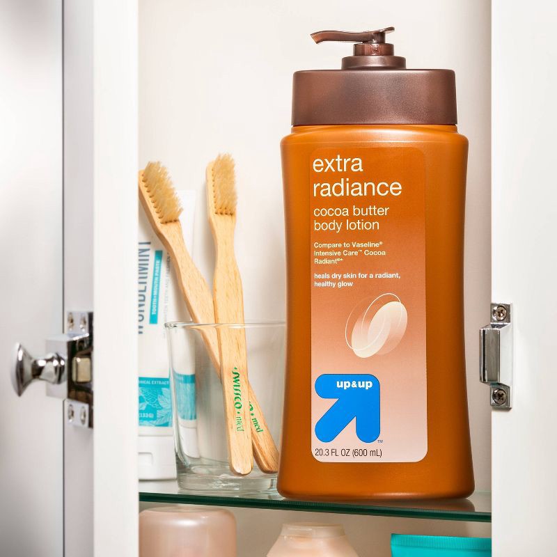 slide 2 of 7, Cocoa Butter Moisturizing Lotion - 20.3 fl oz - up&up™, 20.3 fl oz