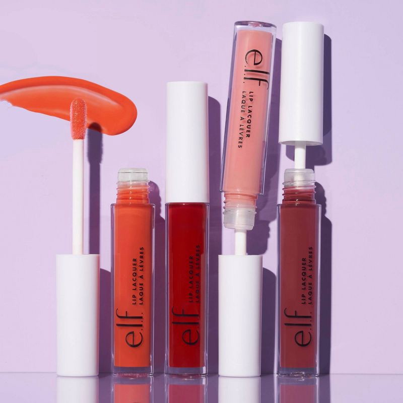 slide 6 of 6, e.l.f. Lip Lacquer Clear - 0.08 fl oz, 0.08 fl oz