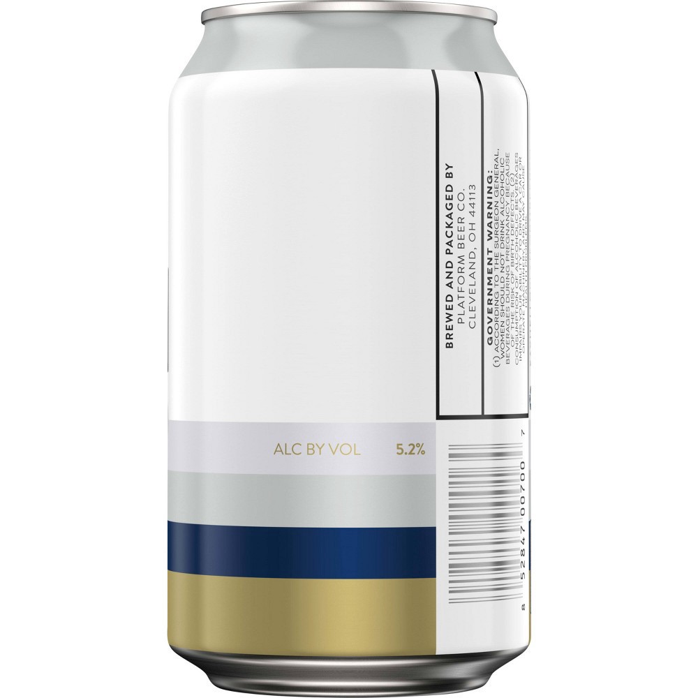 slide 3 of 4, Platform Beer Co. Platform New Cleveland Palesner Beer - 6pk/12 fl oz Cans, 6 ct; 12 fl oz