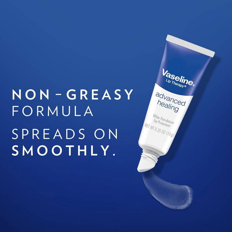 slide 9 of 9, Vaseline Lip Therapy Advanced Healing Fragrance free Moisturizer - 0.7oz/2ct, 2 ct; 0.7 oz