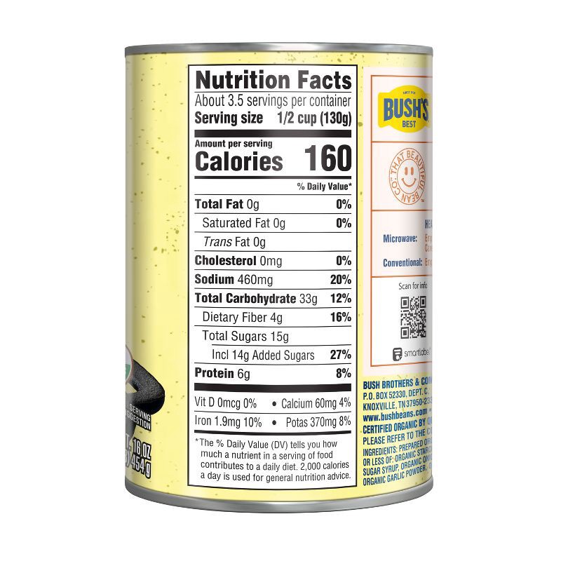 slide 9 of 9, Bush's Organic Baked Beans - 16oz, 16 oz