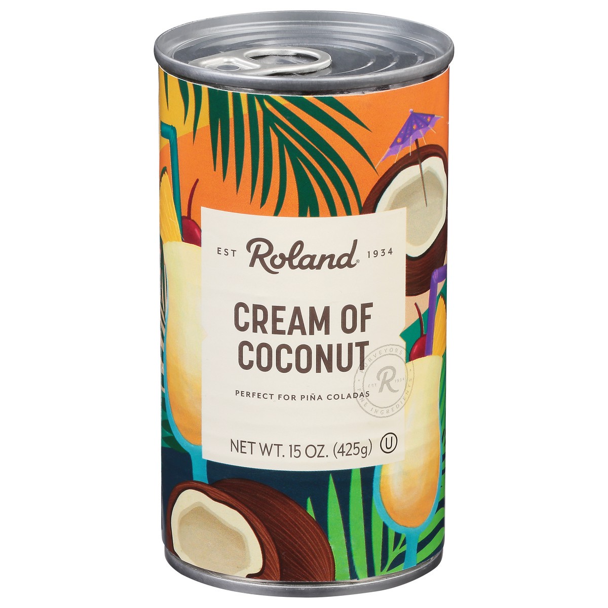 slide 1 of 1, Roland Cream of Coconut 15 oz, 15 oz