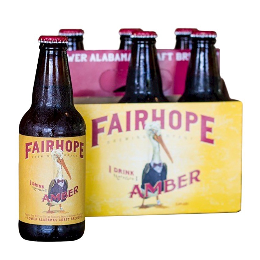 slide 1 of 1, Fairhope Brewing Company Fairhope I Drink Therefore I Amber Beer - 6pk/12 fl oz Bottles, 6 ct; 12 fl oz