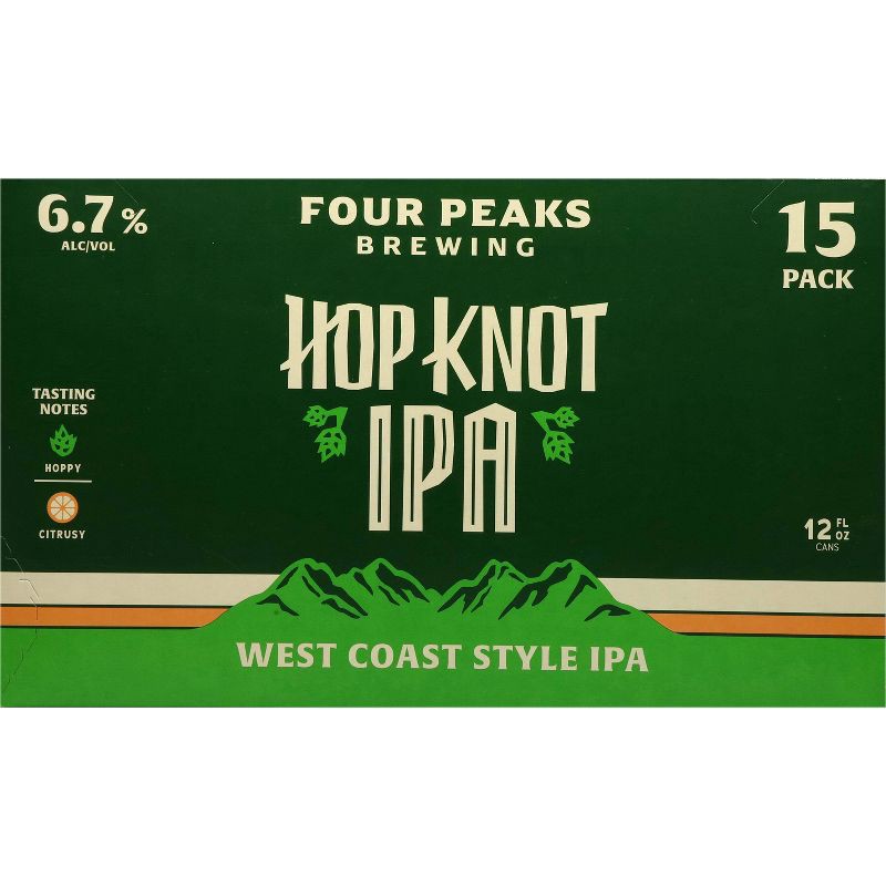 slide 6 of 8, Four Peaks Brewing Company Four Peaks Hop Knot IPA Beer - 15pk/12 fl oz Cans, 15 ct; 12 fl oz