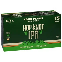 Four Peaks Brewing Company Four Peaks Hop Knot IPA Beer - 15pk/12 fl oz Cans
