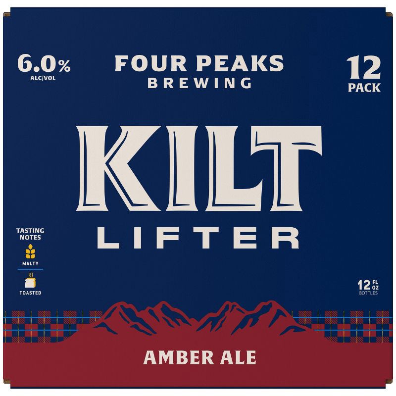 slide 4 of 7, Four Peaks Brewing Company Four Peaks Kilt Lifter Scottish-Style Ale Beer - 12pk/12 fl oz Bottles, 12 ct; 12 fl oz