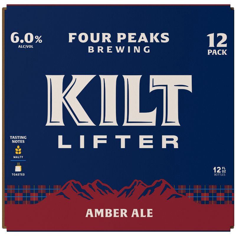 slide 4 of 7, Four Peaks Brewing Company Four Peaks Kilt Lifter Scottish-Style Ale Beer - 12pk/12 fl oz Bottles, 12 ct; 12 fl oz