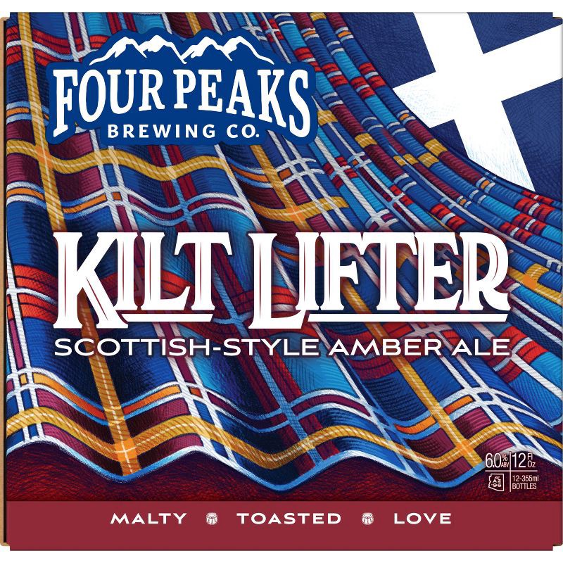 slide 6 of 7, Four Peaks Brewing Company Four Peaks Kilt Lifter Scottish-Style Ale Beer - 12pk/12 fl oz Bottles, 12 ct; 12 fl oz