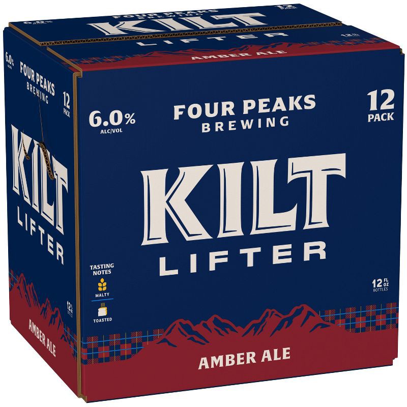 slide 1 of 7, Four Peaks Brewing Company Four Peaks Kilt Lifter Scottish-Style Ale Beer - 12pk/12 fl oz Bottles, 12 ct; 12 fl oz