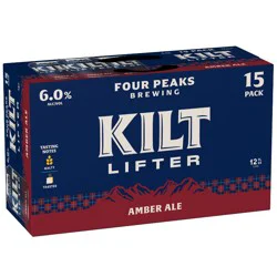 Four Peaks Brewing Company Four Peaks Kilt Lifter Scottish-Style Ale Beer - 15pk/12 fl oz Cans