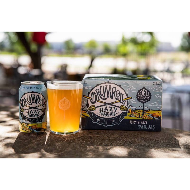 slide 3 of 6, Odell Brewing Co Odell Brewing Drumroll Hazy Pale Ale Beer - 6pk/12 fl oz Cans, 6 ct; 12 fl oz