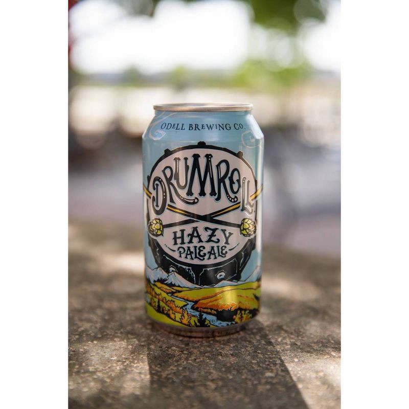 slide 4 of 6, Odell Brewing Co Odell Brewing Drumroll Hazy Pale Ale Beer - 6pk/12 fl oz Cans, 6 ct; 12 fl oz