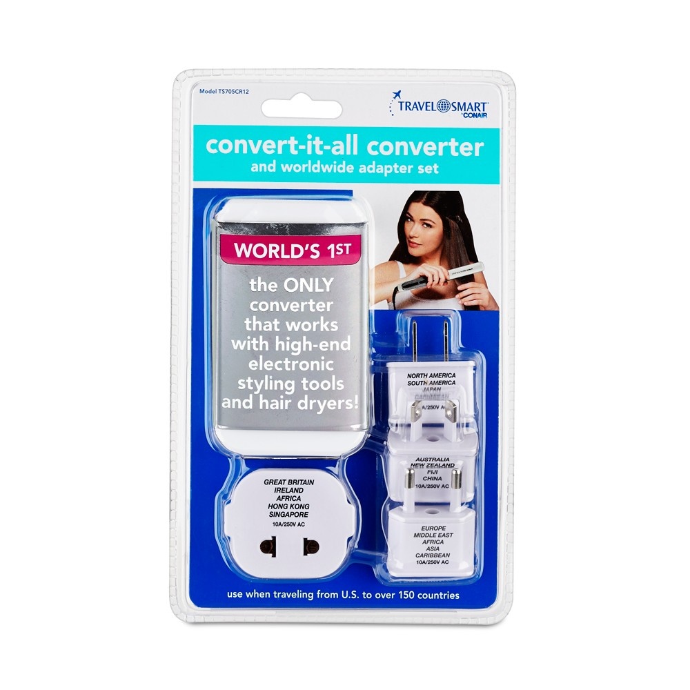 slide 3 of 5, Travel Smart by Conair Ultimate Converter, 1 ct