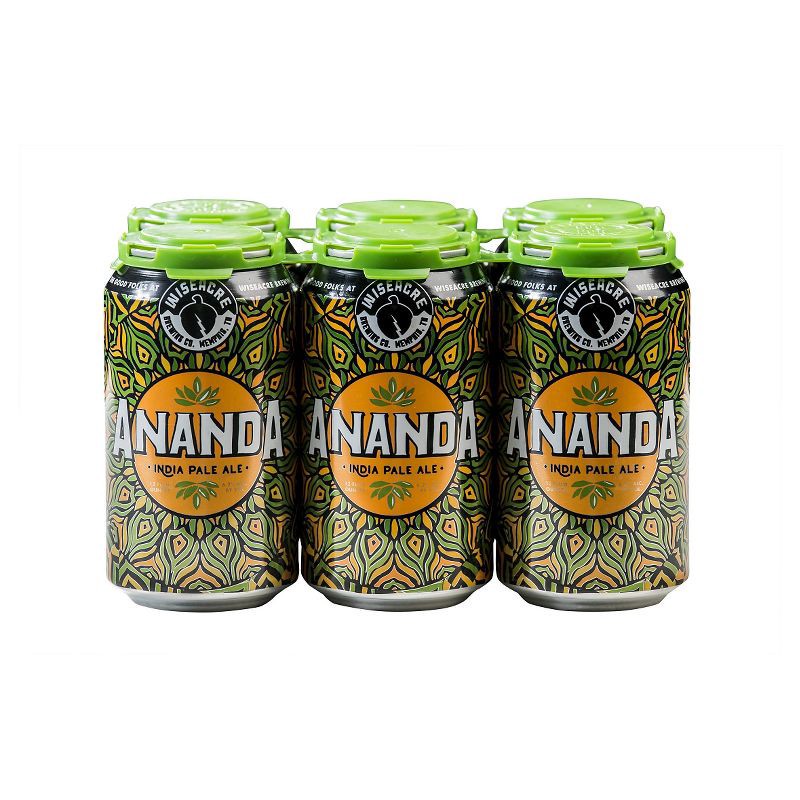 slide 1 of 1, Wiseacre Brewing Co. Wiseacre Ananda IPA Beer- 6pk/12 fl oz Cans, 6 ct; 12 fl oz