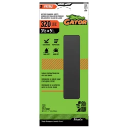 Rust-Oleum Rustoleum Gator 320 Grit Wet/Dry Sanding Sheets - 8265043