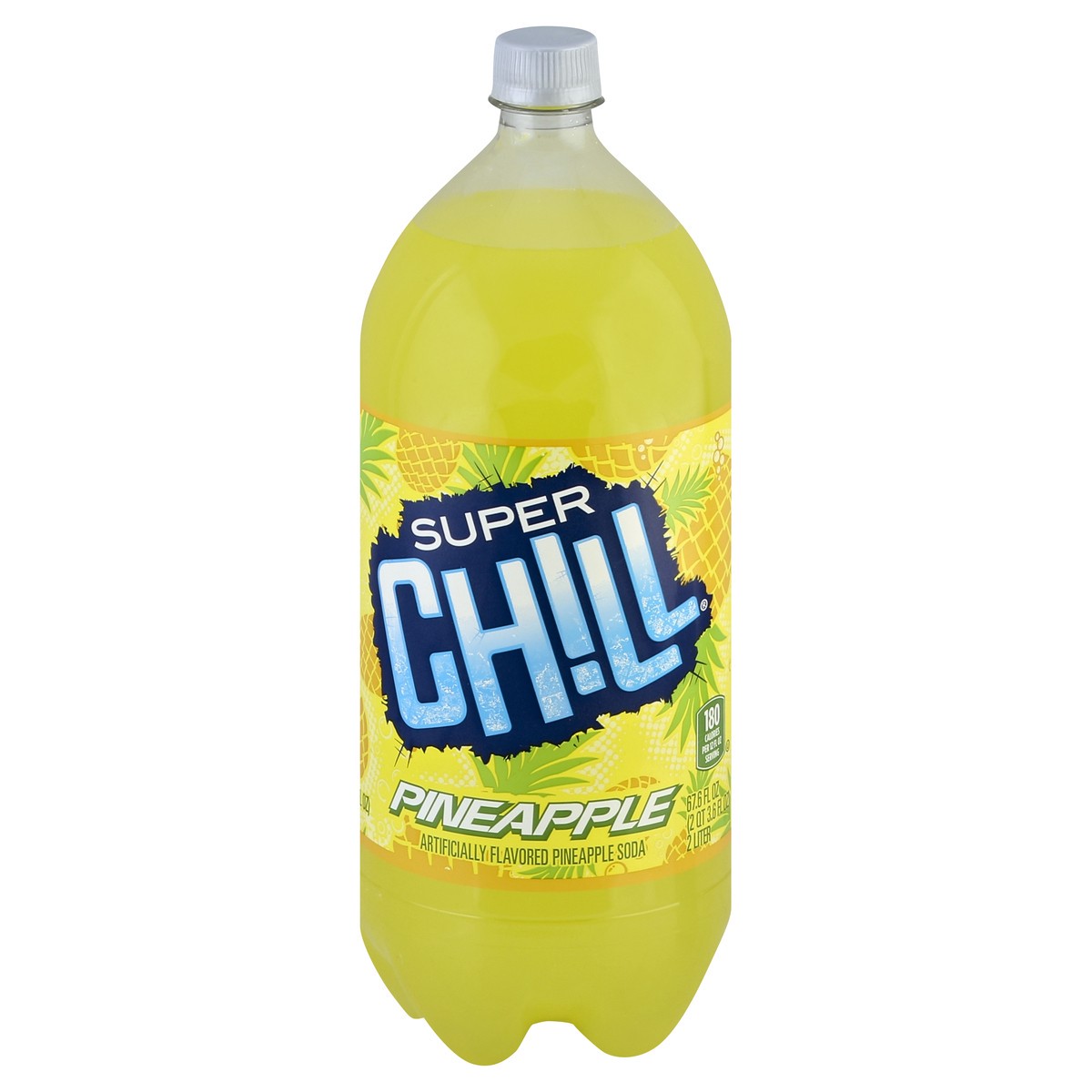 slide 7 of 7, Super Chill Pineapple Soda - 2 liter, 2 liter