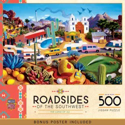 Masterpieces Roadsides of the Southwest - The Land of AZ 500 Piece Puzzle