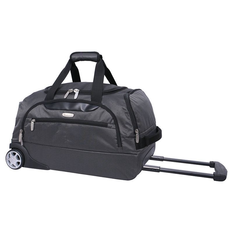 slide 1 of 7, Skyline Rolling 35L Duffel Bag - Gray, 35 liter