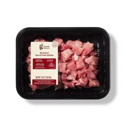 Boneless Diced Pork Sirloin - 1lb - Good & Gather™