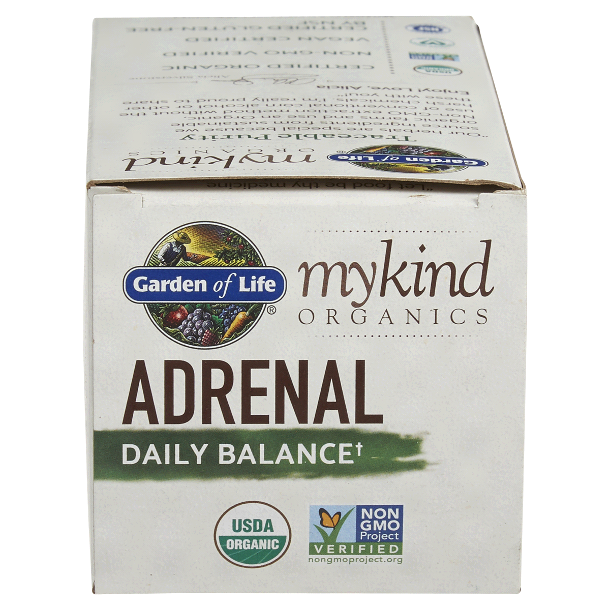 slide 17 of 29, Garden of Life My Kind Organics Adrenal Daily Balance Herbal Supplement, 120 ct