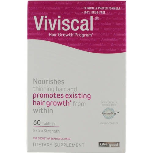 slide 1 of 1, Viviscal Viviscal Extra Strength Hair Growth Vitamins Tablets, 60 ct