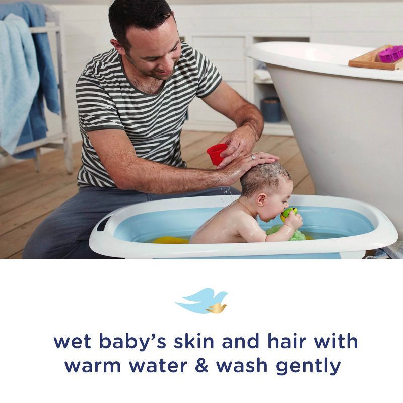 slide 5 of 9, Baby Dove Rich Moisture Baby Wash & Shampoo, Hypoallergenic and Tear-Free - 20 fl oz, 20 fl oz