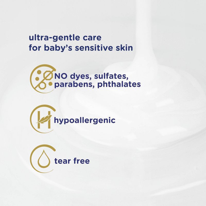 slide 7 of 8, Baby Dove Rich Moisture Baby Wash & Shampoo, Hypoallergenic and Tear-Free - 20 fl oz, 20 fl oz