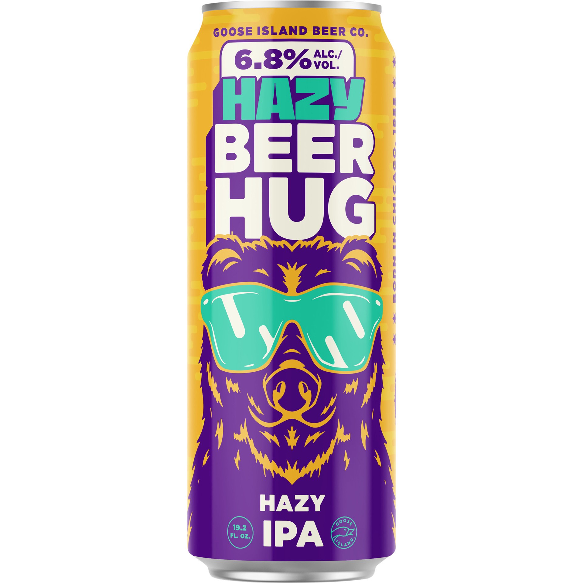 slide 1 of 9, Goose Island Beer Co. Hazy Beer Hug 19.2 fl oz Tall Can, 19.20 fl oz