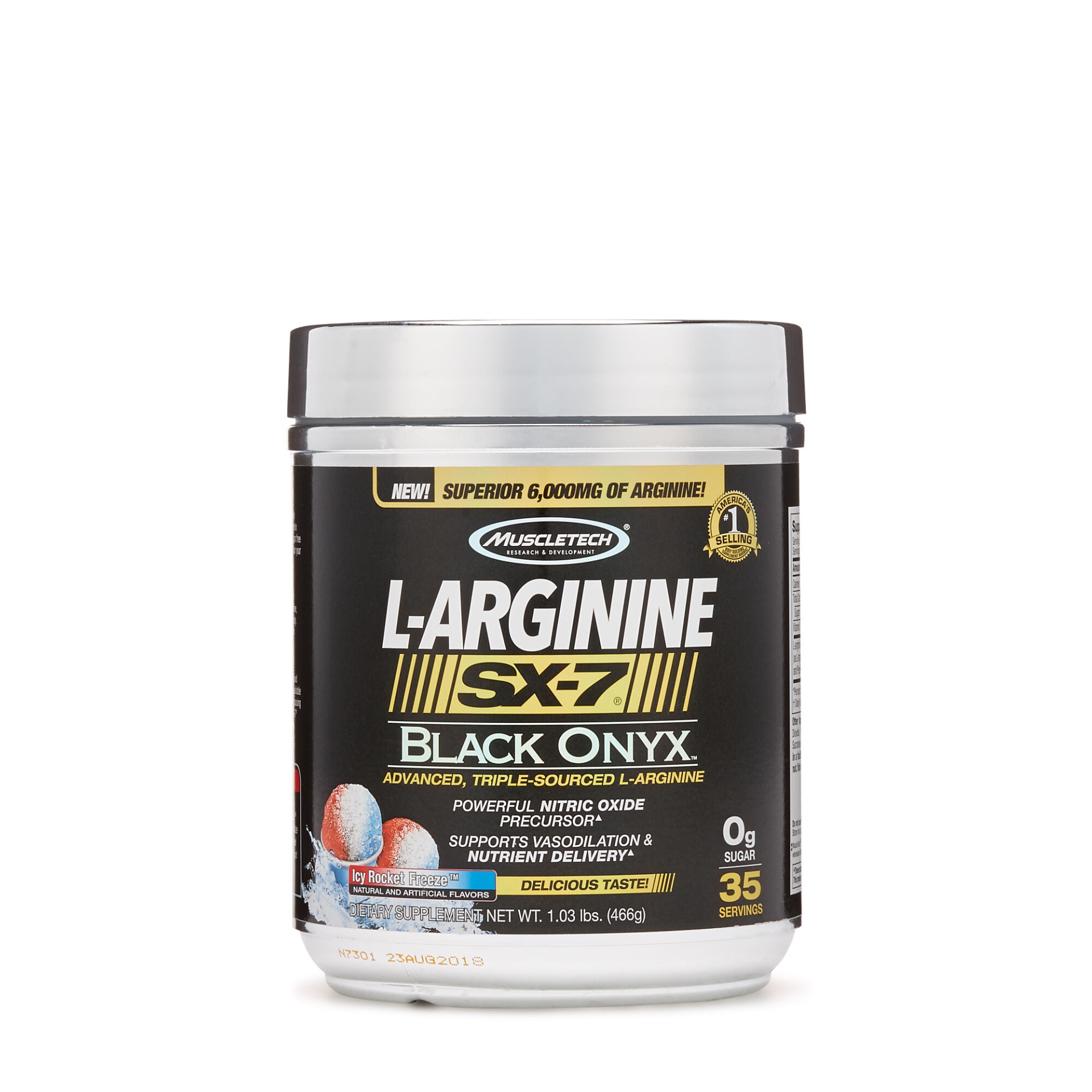 slide 1 of 1, MuscleTech L-Arginine SX-7 Black Onyx - Icy Rocket Freeze, 1 ct