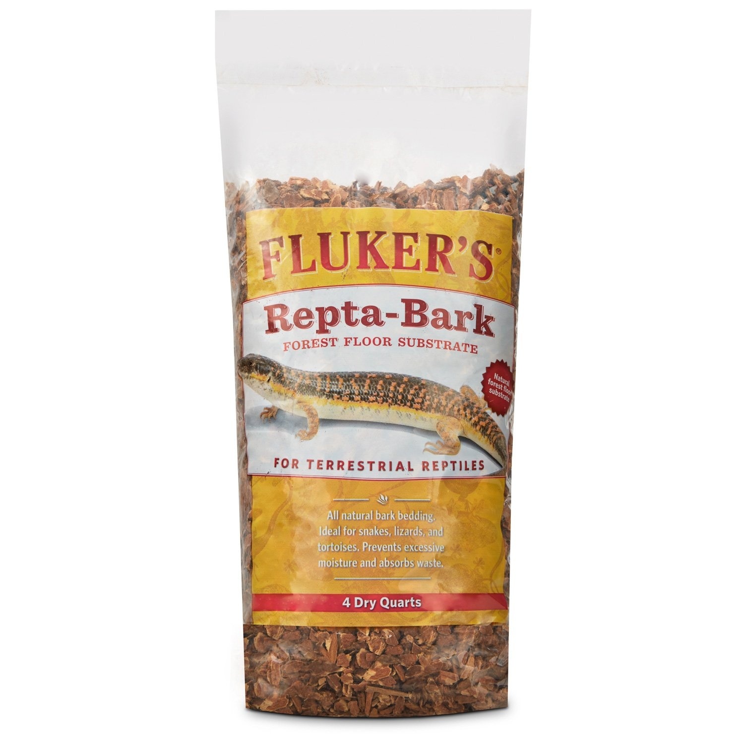 slide 1 of 1, Fluker's Repta-Bark Forest Floor Reptile Substrate, 4 qt