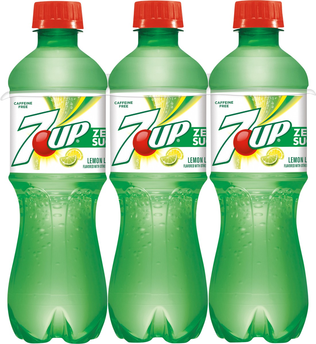 slide 7 of 7, 7UP Zero Sugar Lemon Lime Soda Bottles, 6 ct; 16.9 fl oz