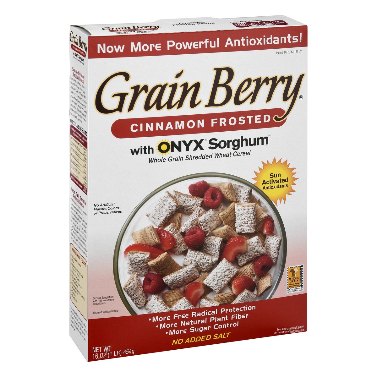 slide 9 of 13, Grain Berry Cinnamon Frosted with Onyx Sorghum Cereal 16 oz, 16 oz