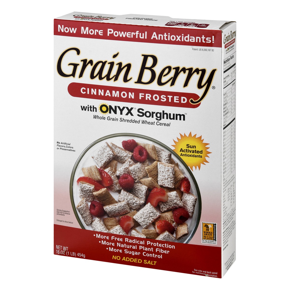 slide 4 of 13, Grain Berry Cinnamon Frosted with Onyx Sorghum Cereal 16 oz, 16 oz