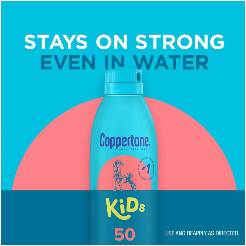 slide 2 of 11, Coppertone Kids Sunscreen Spray - SPF 50 - 11oz - Twin Pack, 0 x 11 oz