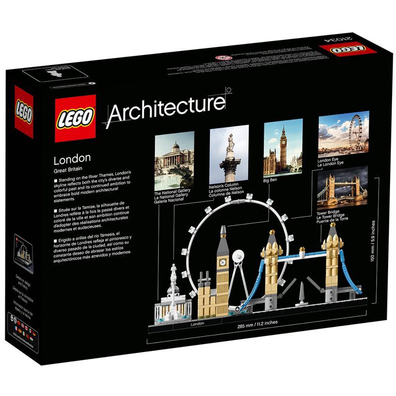 slide 6 of 6, LEGO Architecture London Skyline Building Set 21034, 1 ct