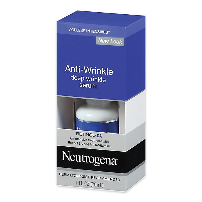 slide 3 of 3, Neutrogena Ageless Intensives Anti-Wrinkle Deep Wrinkle Serum, 1 oz