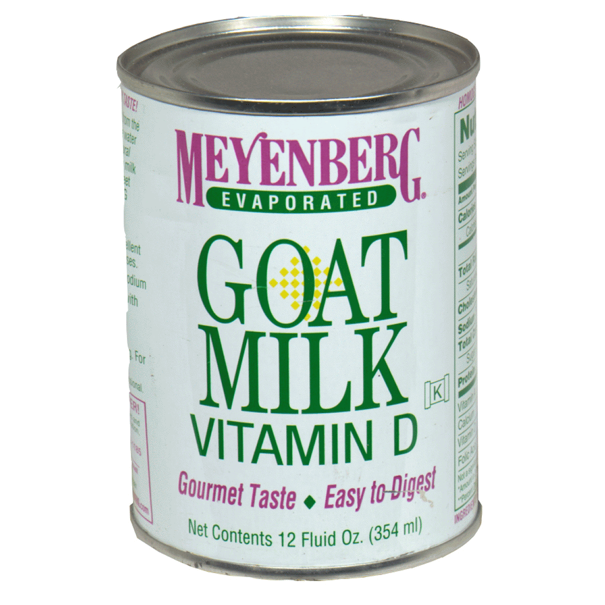 slide 1 of 2, Meyenberg Evaporated Goat Milk Vitamin D, 12 oz
