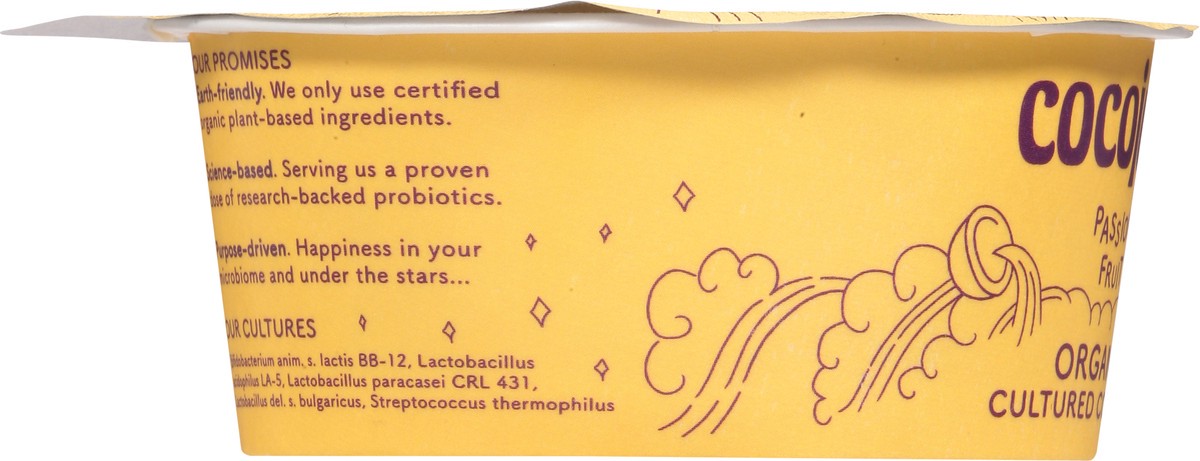 slide 9 of 13, Cocojune Organic Passion Fruit Cultured Coconut 4 oz, 
