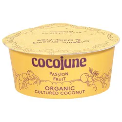 Cocojune Organic Passion Fruit Cultured Coconut 4 oz