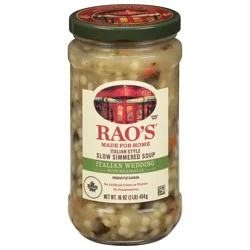 Rao's Homemade Italian Style Slow Simmered Italian Wedding with Meatballs Soup 16 oz