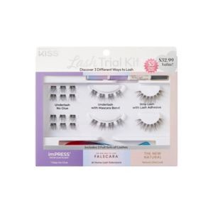 slide 1 of 1, KISS Impress Lash Trial Kit, 1 ct